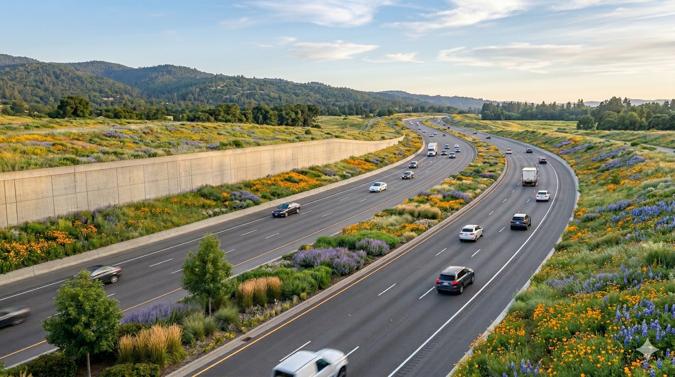 Plantation and Maintenance at Bangalore Chennai Expressway, Chittoor